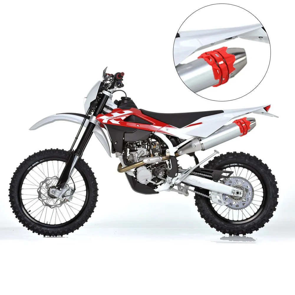 Универсальный глушитель выхлопной трубы мотоцикла протектор Защита жаростойкий