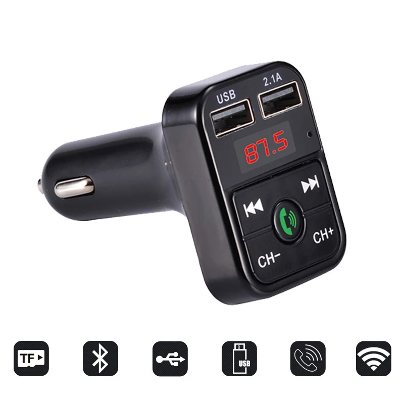 Bluetooth передатчик автомобильный беспроводной комплект громкой связи MP3