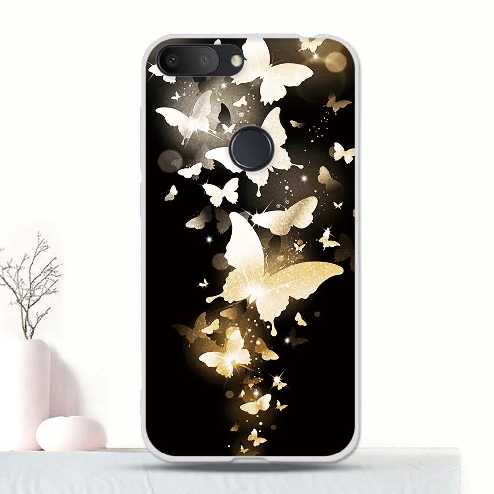 Чехол для alcatel 1s 2019 силиконовый чехол Alcatel 5024D оболочка бампер с 3D принтом 1S 5 &quot