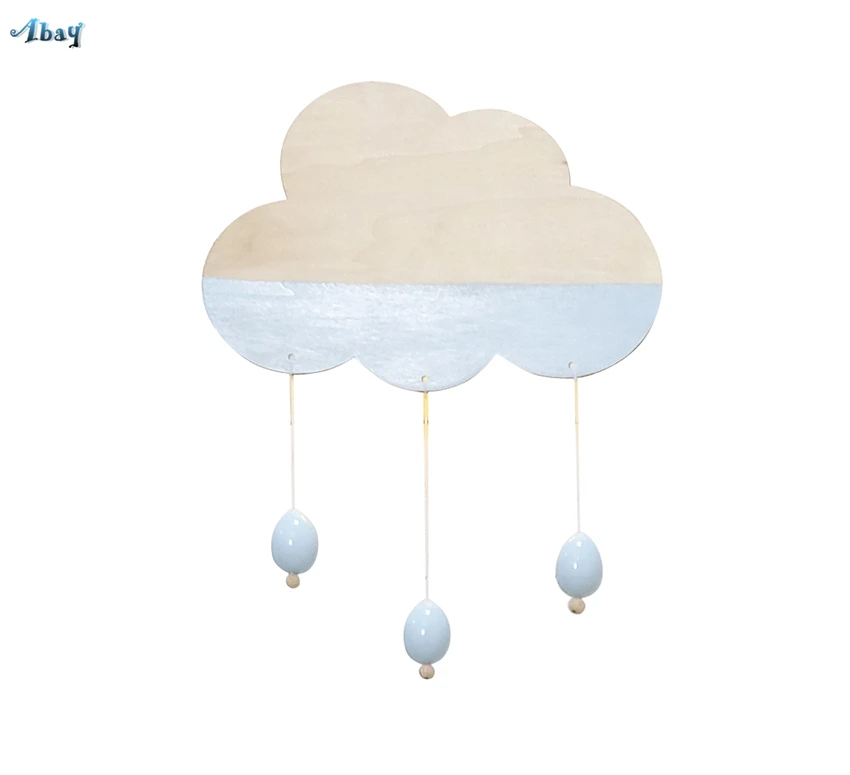 Оригинальные деревянные ночники облако INS декоративная лампа для детской