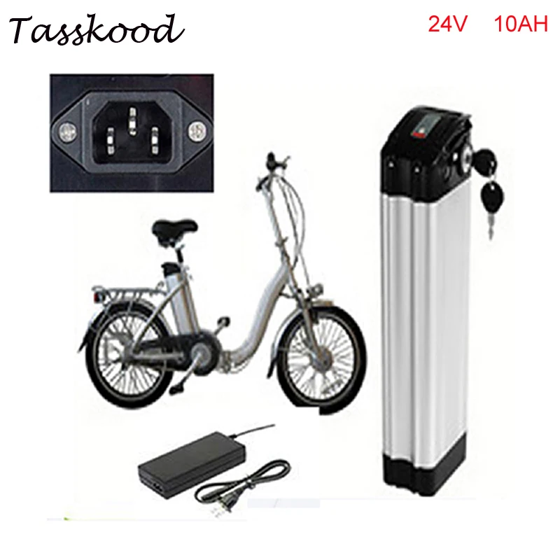 Литий-ионный аккумулятор для электровелосипеда ebike 24 В 20 А · ч 15 серебристый цвет