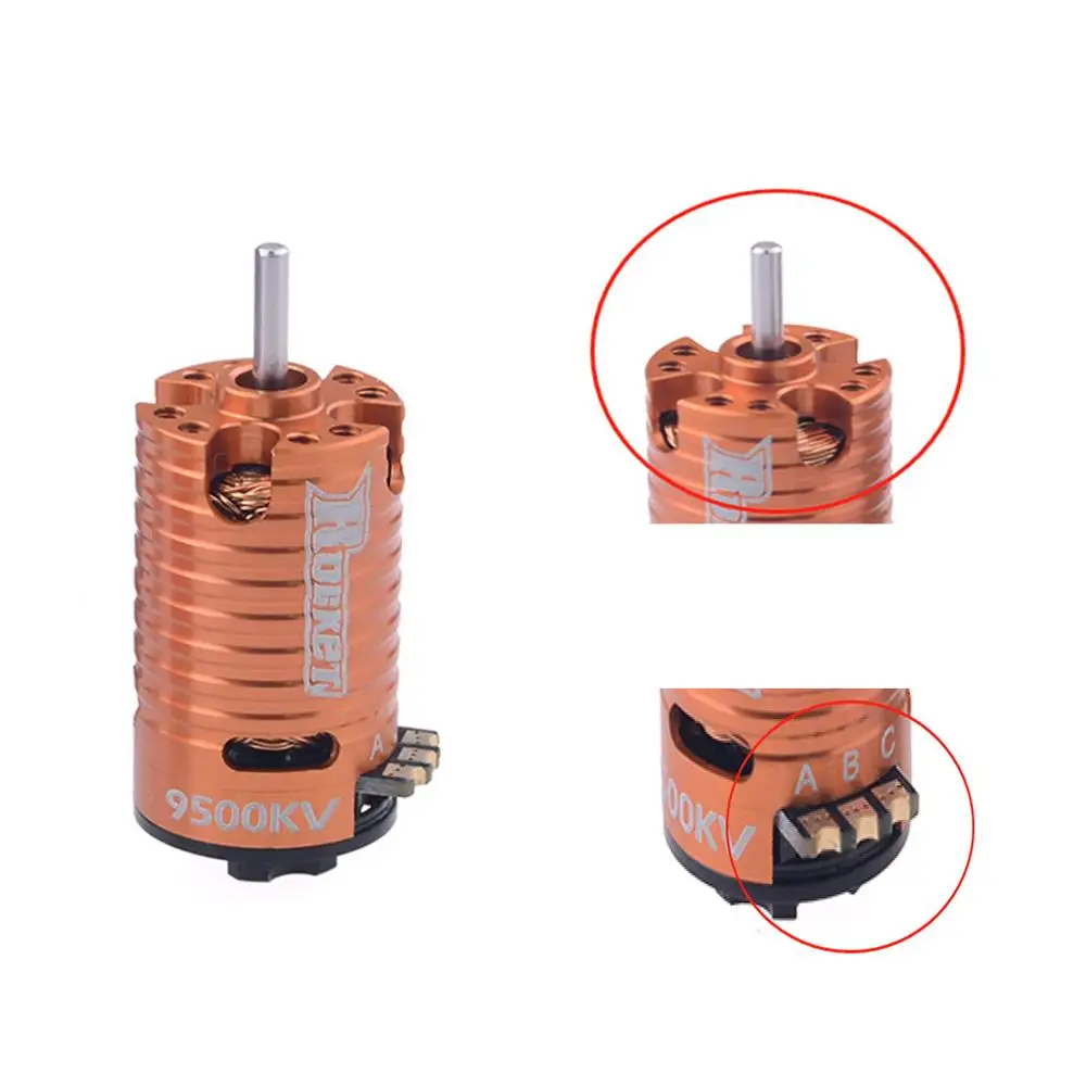 SURPASS HOBBY 1410 9500KV Бесконтактный бесщеточный мотор для 1/24 1/28 MINI Z RC автомобиля|Детали