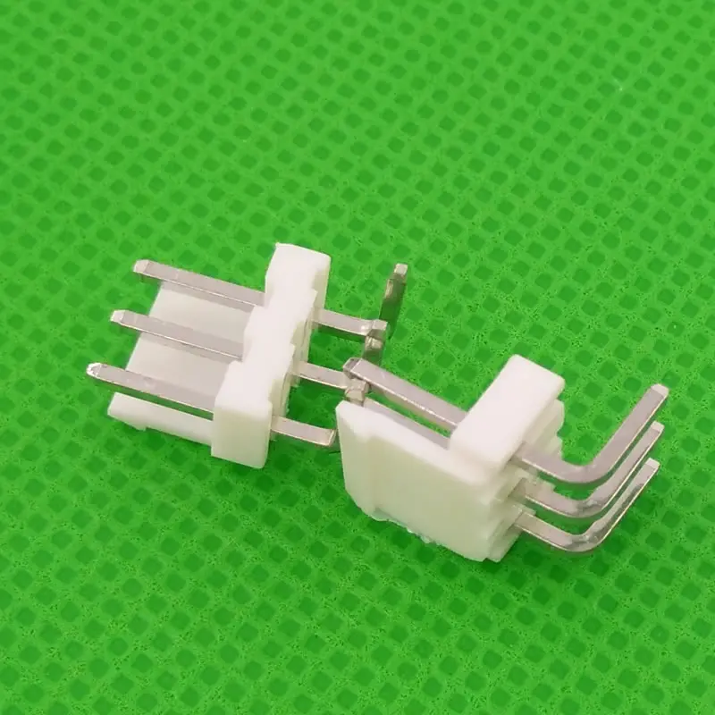 1000pcs male right angle material VH3.96 3pin 3pins Connector Leads pin Header 3.96mm VH3.96-3AW | Обустройство дома