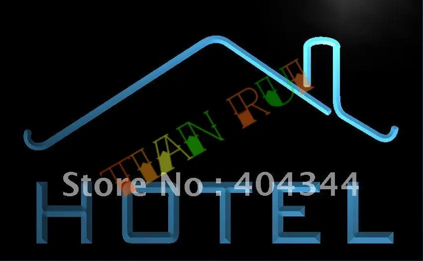 

LB247- HOTEL OPEN Restaurant Room Lure LED Neon Light Sign