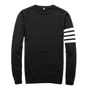 2021 свитера для мужчин новая модная повседневная одежда с О-образным вырезом, тонкий вязаный свитер из хлопка качественные и модные пуловеры одежда Размеры M-3XL