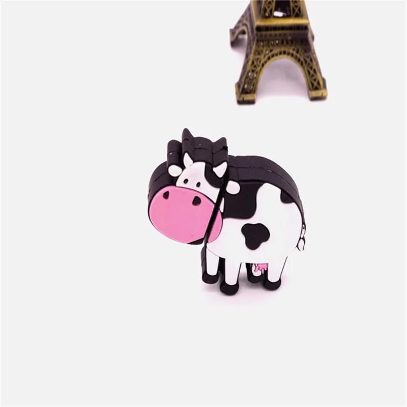 И изображением милой коровы и флешки 8 Гб 16 Usb флеш-накопитель 32 ГБ 64 4G карта памяти