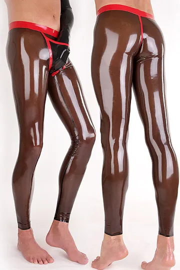 100% Модные латексные леггинсы из чистой резины колготки разных цветов трусики