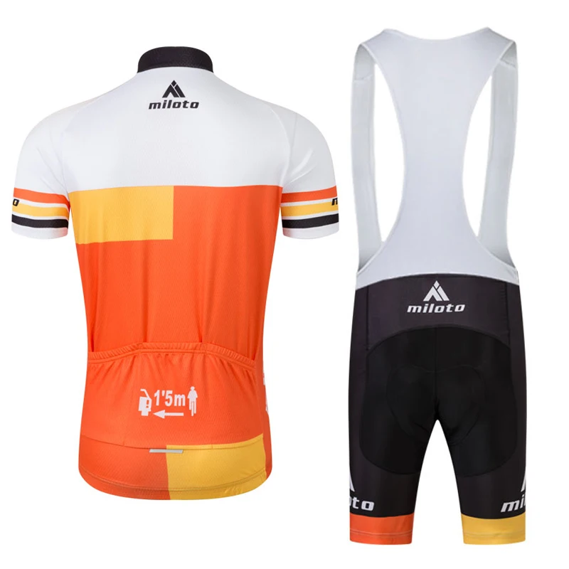 MILOTO команда мужчин Ropa Ciclismo Pro Велоспорт Джерси с коротким рукавом снаряжение для