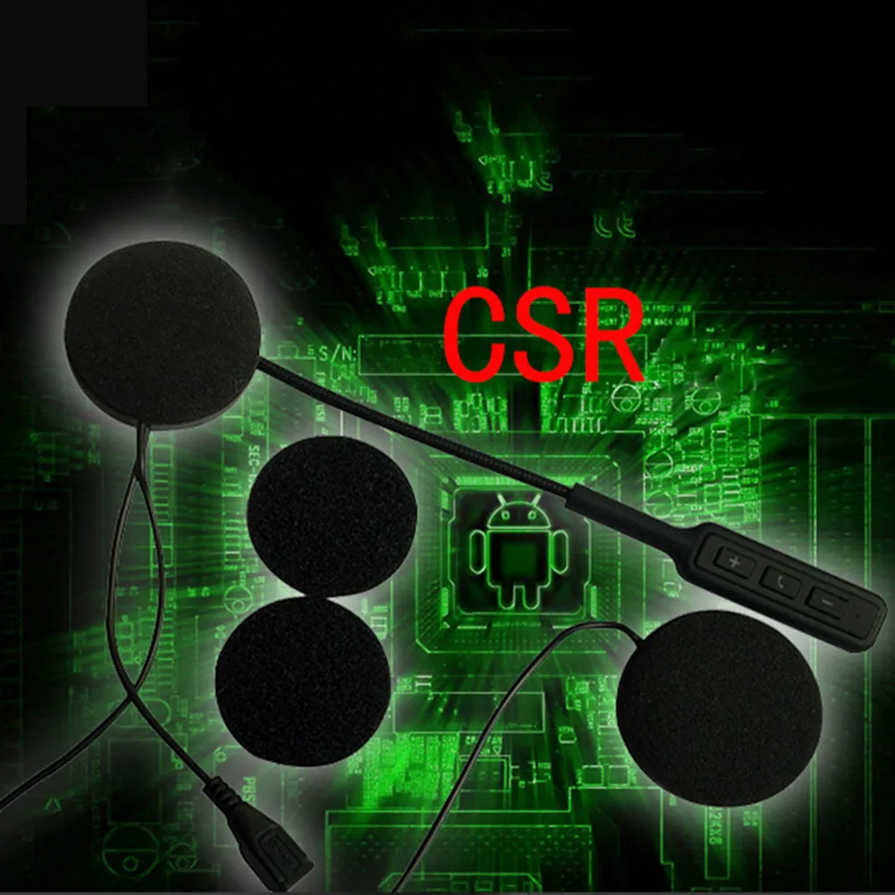 Мотоцикл Портативный умный беспроводной Bluetooth напоминание наушники стерео шлем