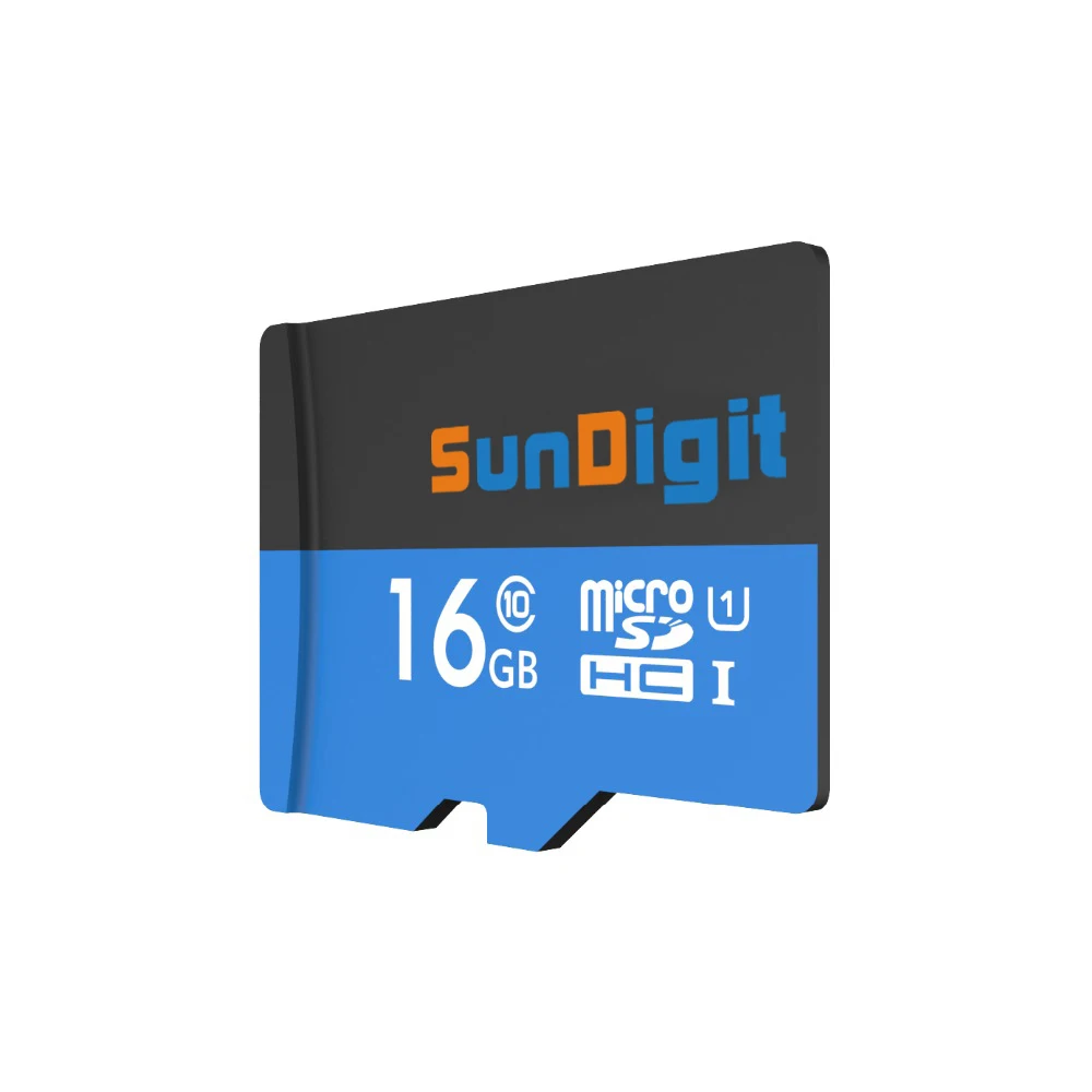 Оригинальный sundigit 16 ГБ 32 64 128 MicroSD MicroSDHC microSDXC Micro SD SDHC SDXC карты Class 10 UHS-1 TF флэш-памяти