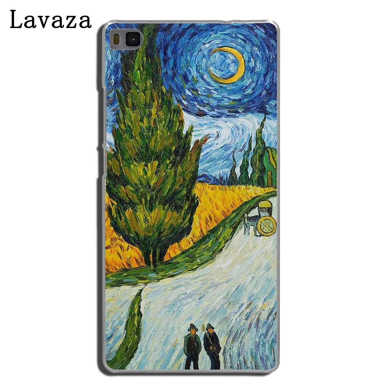 8 Жесткий чехол Ван Гог ТАРДИС для huawei P30 P20 Pro P9 P10 Plus P8 Lite Mini P smart Z - Цвет: 8
