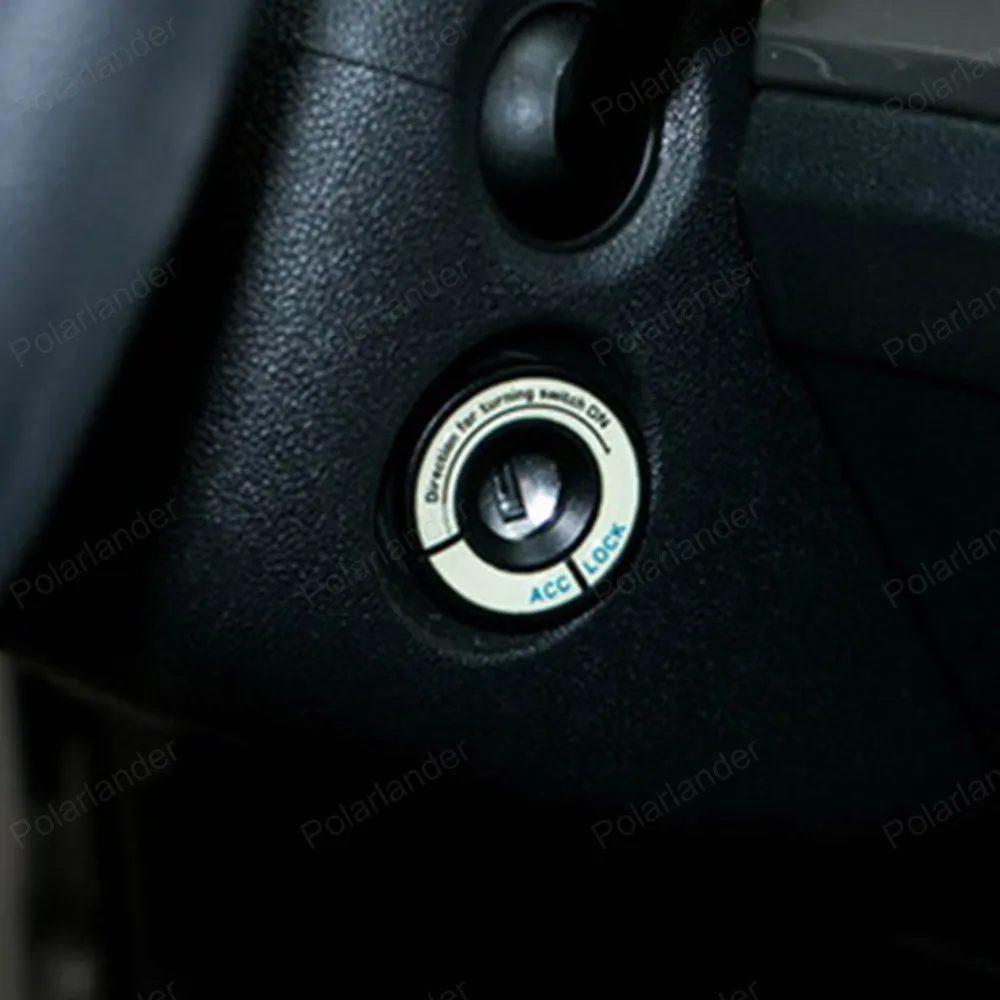 Светящийся автомобильный переключатель зажигания наклейка для V/W L/avida p/olo b/ora G/OLF6CC t/ouareg S/мешалка Стайлинг