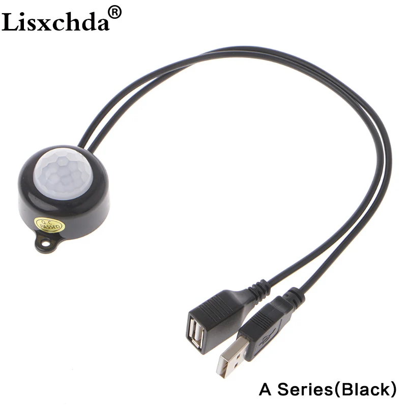 DC 5 В/12 В/24 В USB корпус инфракрасный PIR датчик движения переключатель датчик движения человека детектор переключатель для Светодиодный светильник Автоматическая полоса