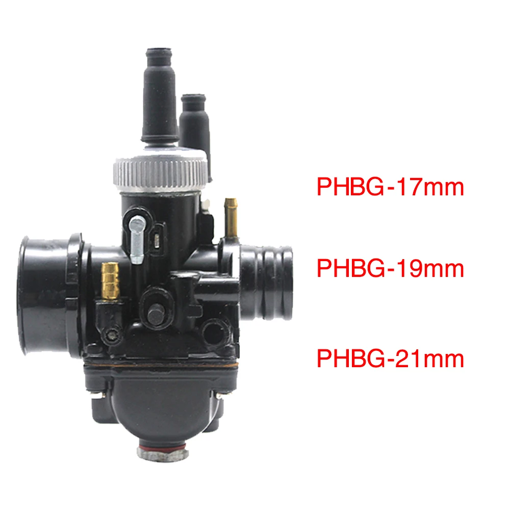 ZSDTRP 17 мм 19 мм 21 мм 2 т Dellorto PHBG DS черный карбюратор PHBG Carb DIO JOG 50cc 90cc RG50 BWS100 для Puch Yamaha Zuma