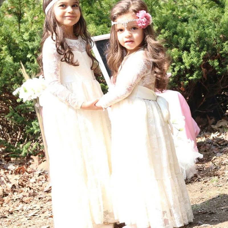 Женское платье с длинным рукавом большим бантом | Мать и ребенок