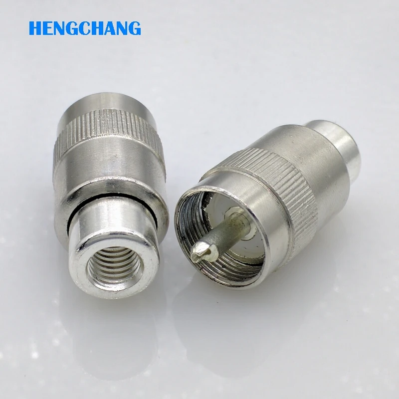 

SL16 UHF connector RF coaxial connector M type connector for 50-5 RG5 RG6 LMR300 RG304 cable 10pcs/lot