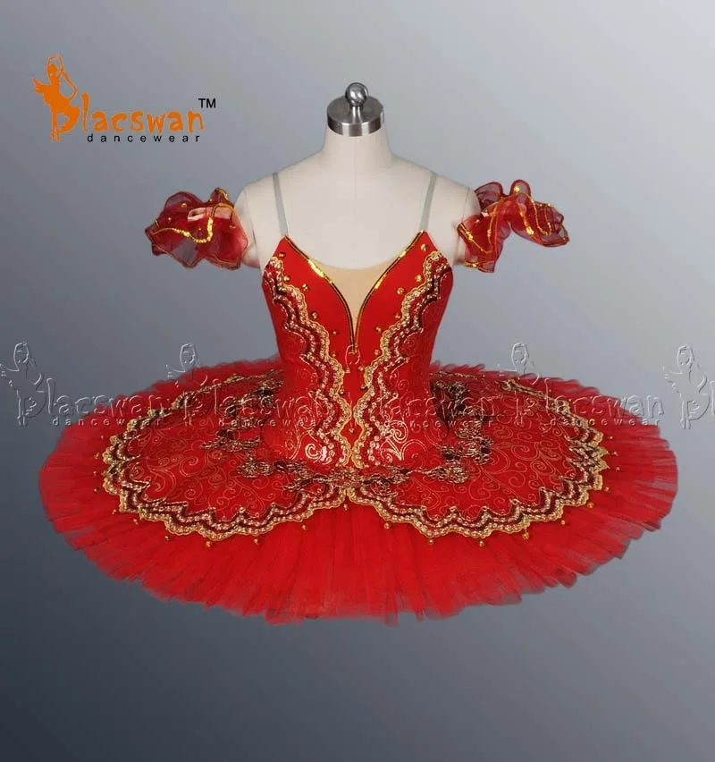 Красные Классические профессиональные балетные пачки Paquita BT640 для взрослых, Блинные балетные пачки, костюмы для профессиональных сценических выступлений