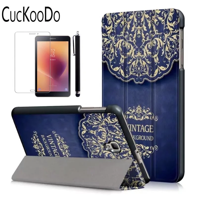CucKooDo ультра тонкий складной Стенд умный чехол для Samsung Galaxy Tab A 8 0 дюймов 2017 SM T380/T385 +