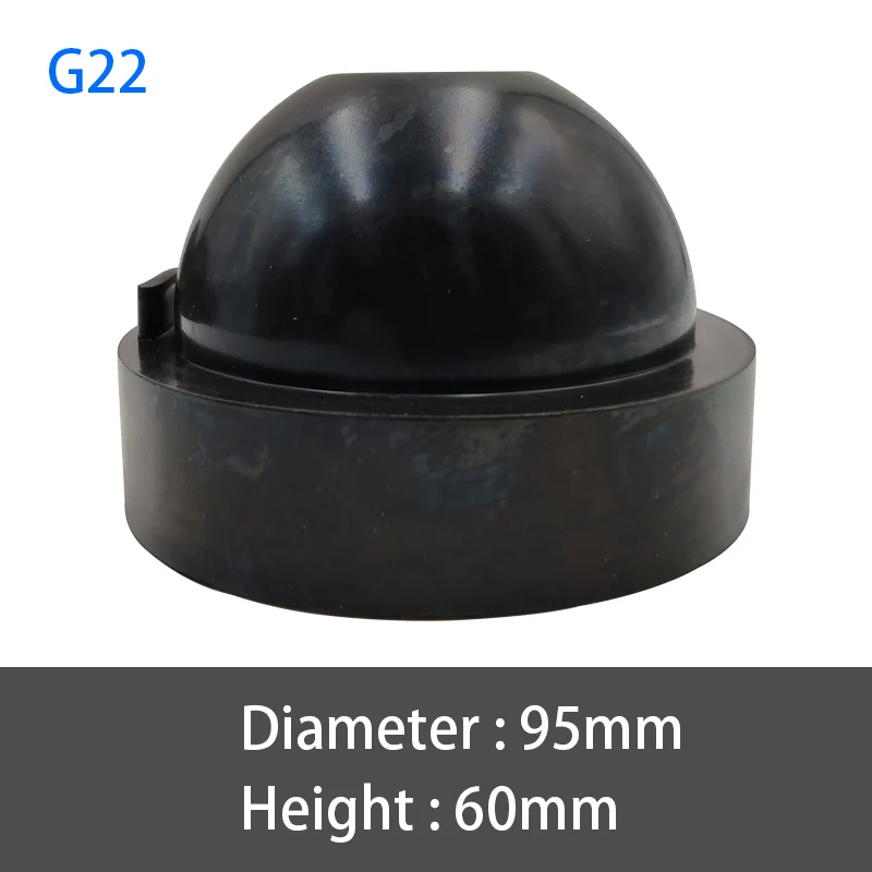 G22-95mm 2 шт. Автомобильный светодиодный светильник, головной светильник, пылезащитный чехол, ксеноновый светильник, резиновое уплотнение, крышка фары, автомобильный Стайлинг H4 H1 H7 D2H H11 H8 HB3 - Color: G22-95mm