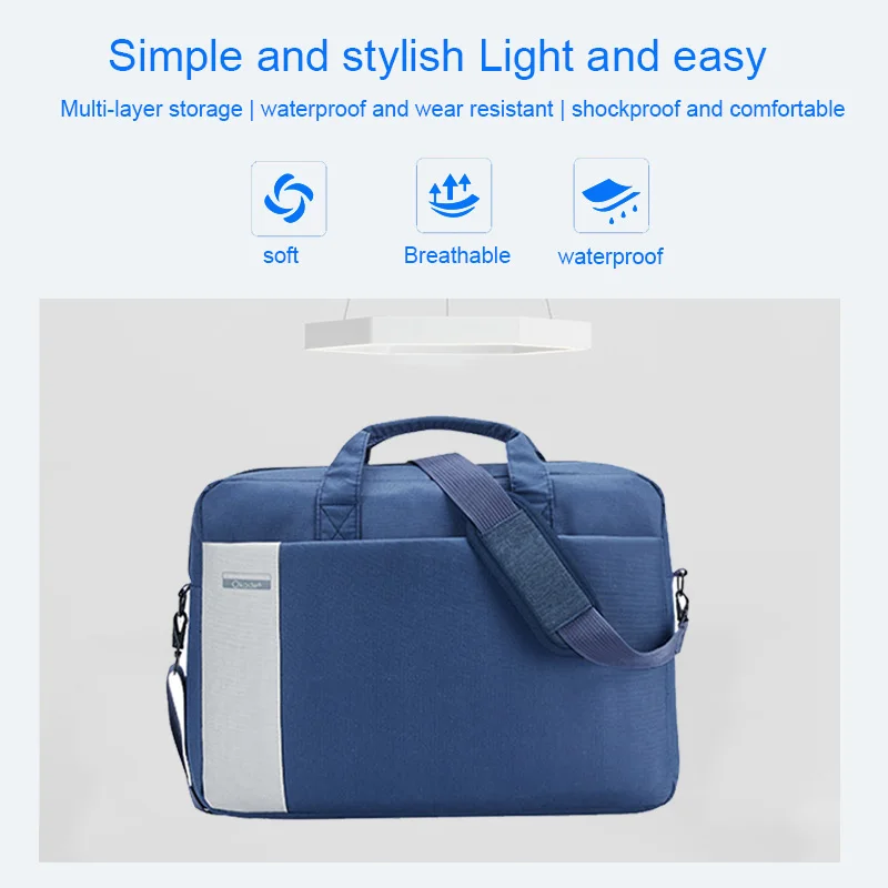 Сумка Basix для ноутбука 15 6 дюйма водонепроницаемая сумка Macbook Air Pro через плечо