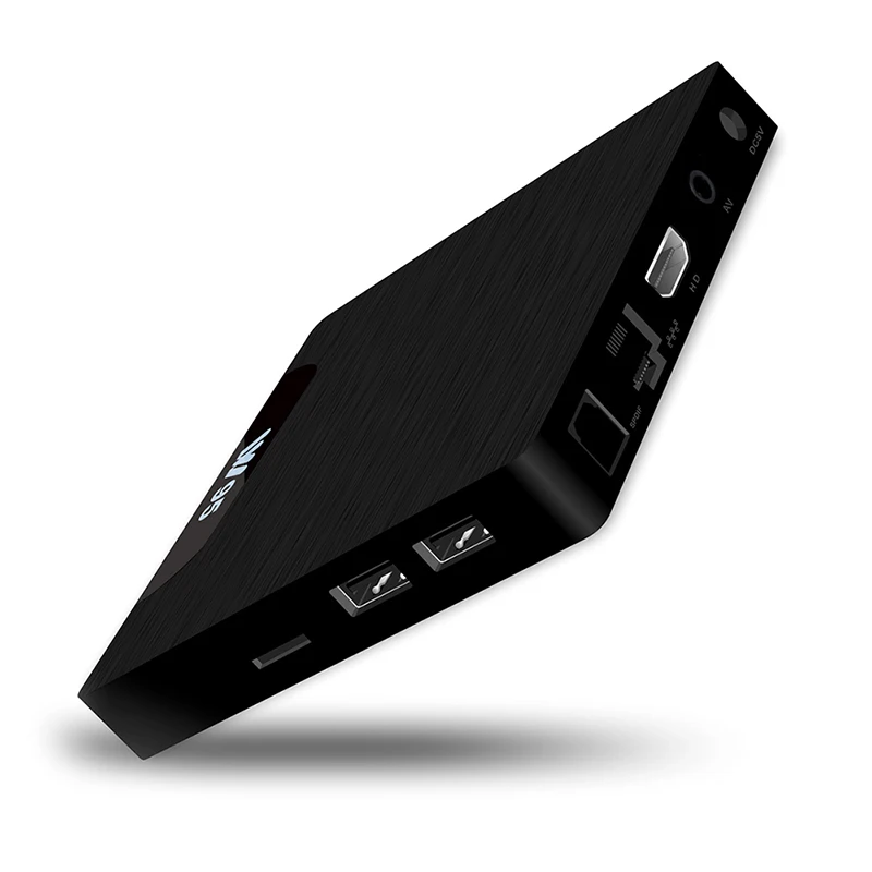 Android 7 1 Smart TV Box 2 Гб 16 четырехъядерный процессор Amlogic S905W 64bit 4G Wifi 3D 4K потоковый