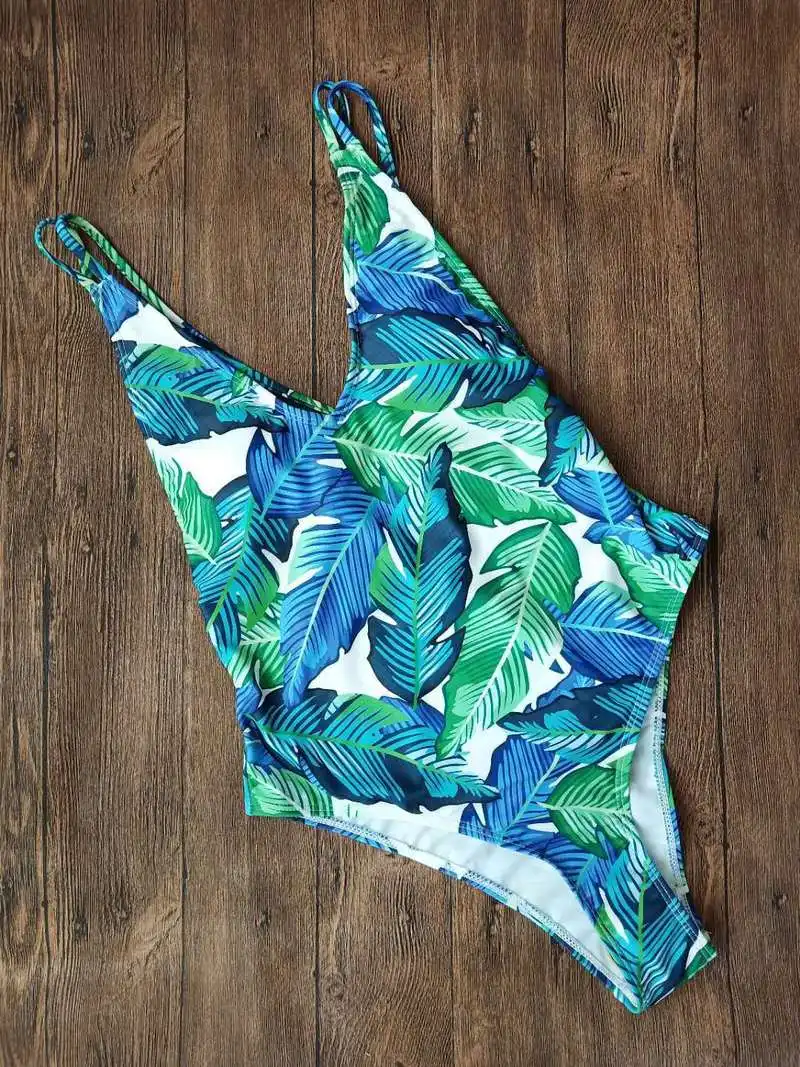 2020 сексуальный цельный купальный костюм Женская одежда для плавания боди с