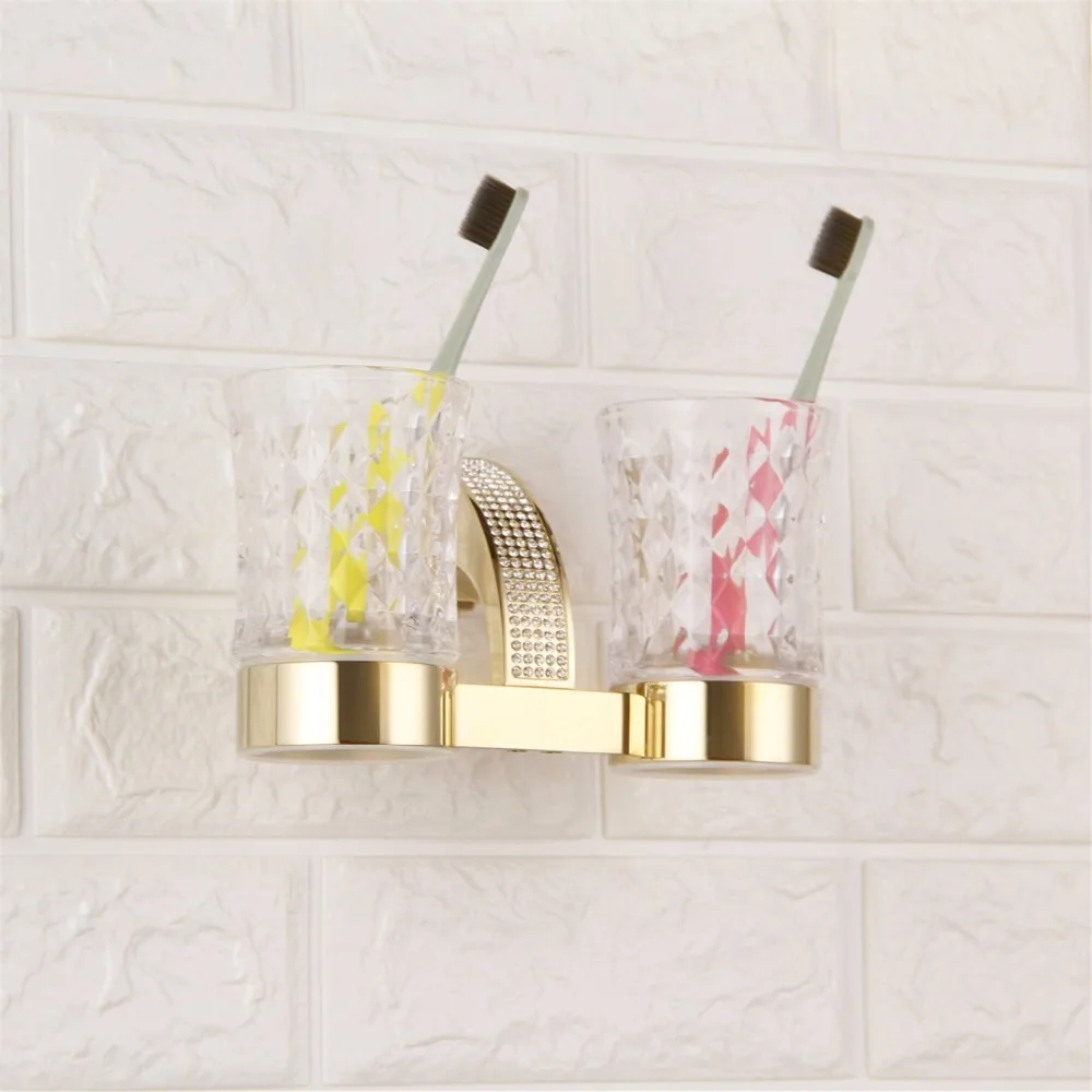 czech crystal bathroom hardware set robe hook towel rail rack bar shelf toothbrush holder bathroom accessories goldchrome free global shipping
