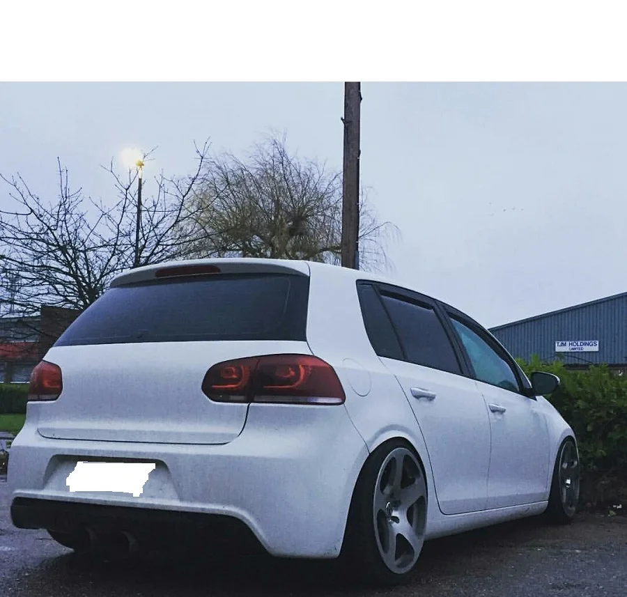 Пара автомобиля хвоста светильник в сборе для VOLKSWAGEN GOLF 6 2008-2013 тормозной светильник "бегущая вода" мерцания с сигнала поворота светильник