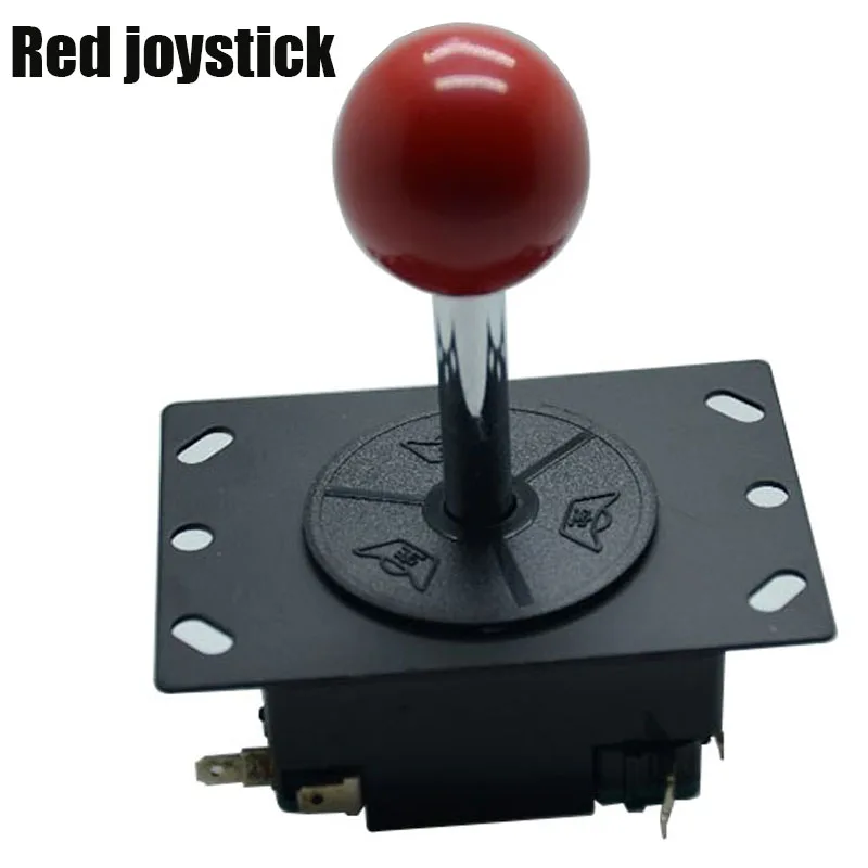 Аркадная палка 4/8 способ аркадная игра шар джойстика Joy stick красный Замена