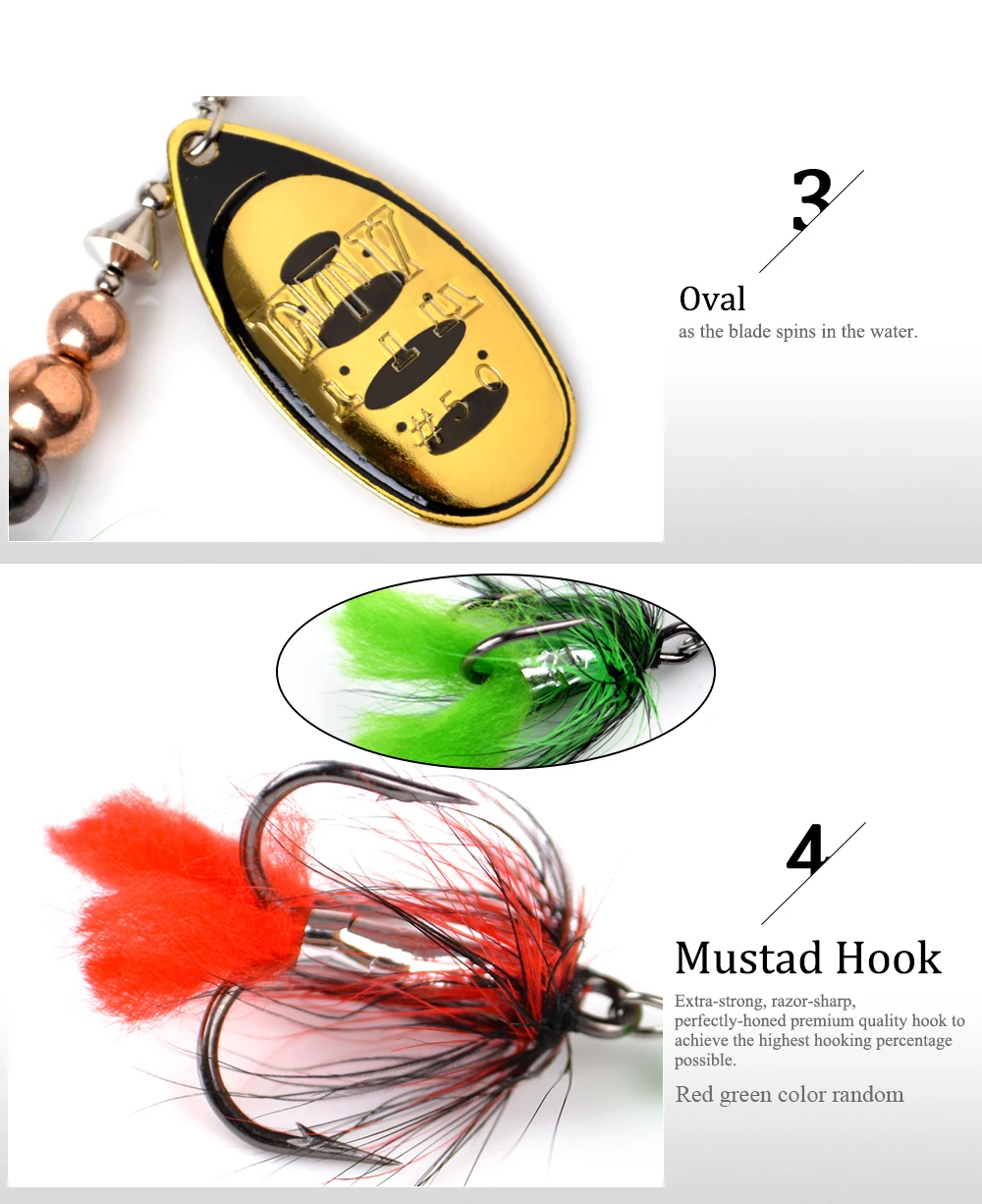 Приманка для рыбалки от ftk, ложка-Спиннер, 1 шт., 12 г, 18 г, перо, морская приманка, аксессуары, тройной крючок, металлическая жесткая приманка, воблеры, снасти