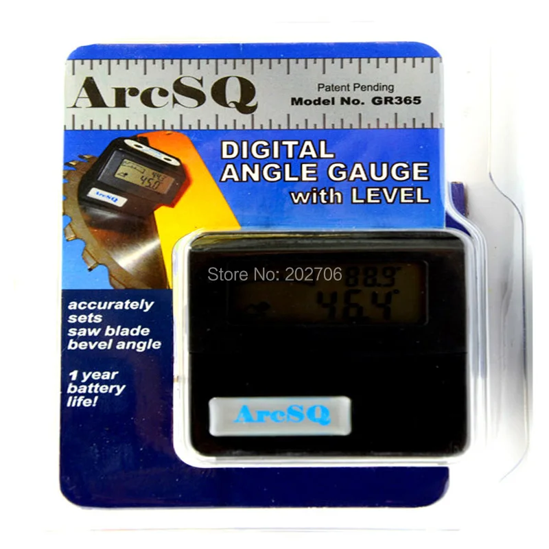 Цифровой угломер точный с магнитным основанием и V образным пазом|box sata|gauge boostgauge