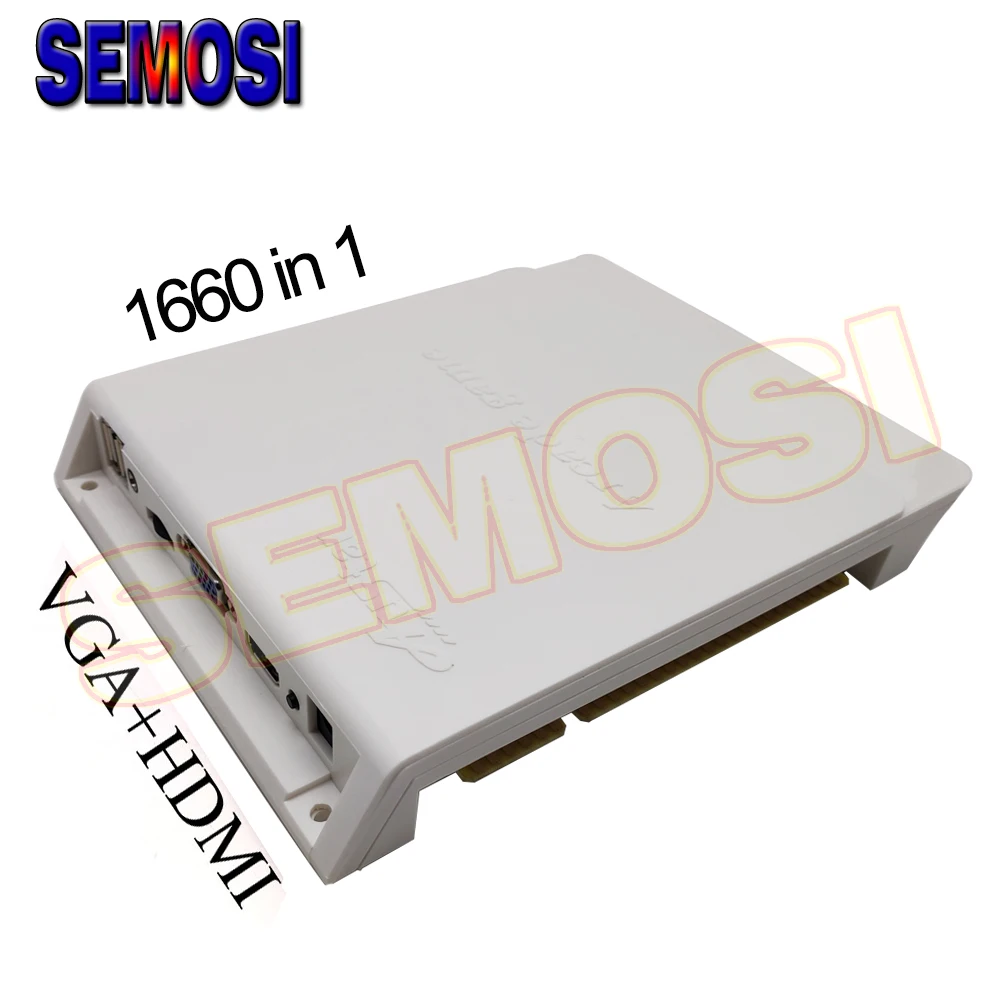 1660 в 1 аркадная игра печатная плата VGA и HDMI 28 Pin разъем Jamma Аркада шкаф коробка 9 для