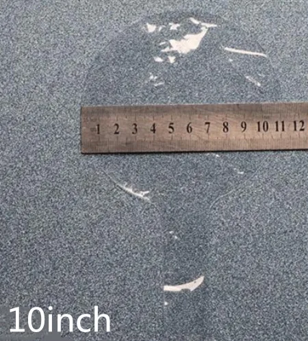 10inch round 7 Размер Круглый/Сердце прозрачный ПВХ шар надувные игрушки для свадебного украшения надувной гелиевый воздух шар воздушные шары для дня рождения вечеринки - Цвет: 10inch round