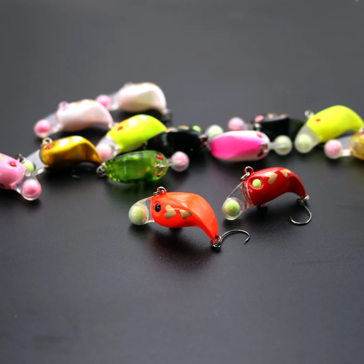 1 шт. рыболовные Тонущая приманка мини VIB Minnow 2 5 см 3g с функцией Маленькие