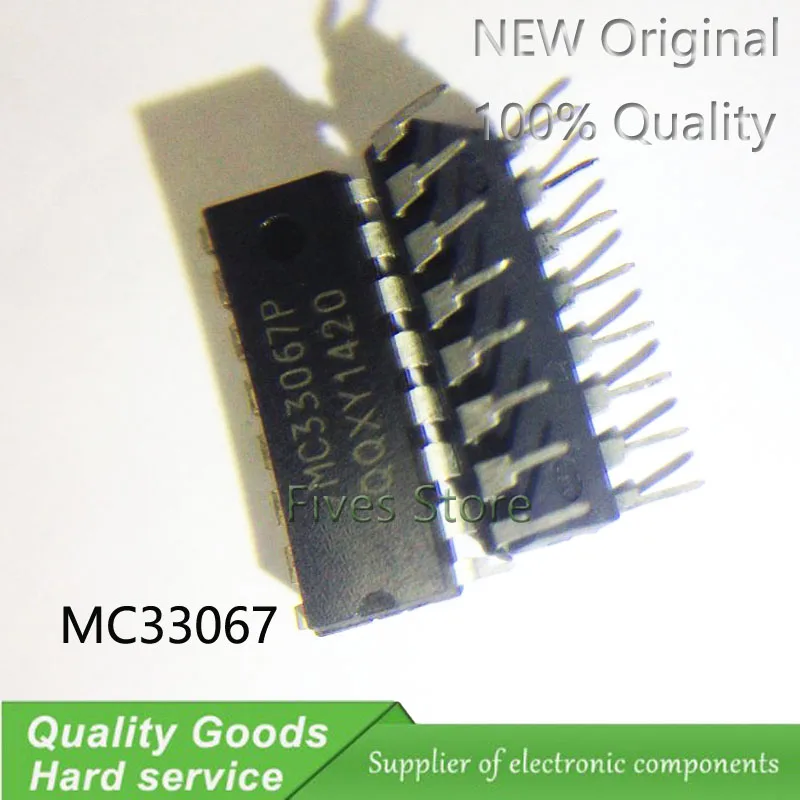 

5pcs/lot MC33067P MC33067 DIP-16 In Stock