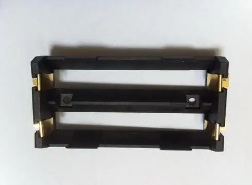 1 шт./лот высокое качество 2X18650 Держатель аккумулятора SMD с бронзовыми контактами