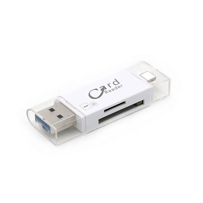 USB SDHC SD MicroSD TF кардридер писатель для iPad iPhone x 6 6S 7 8 Plus 5 5S SAMSUNG Xiaomi OTG Android Phone|reader