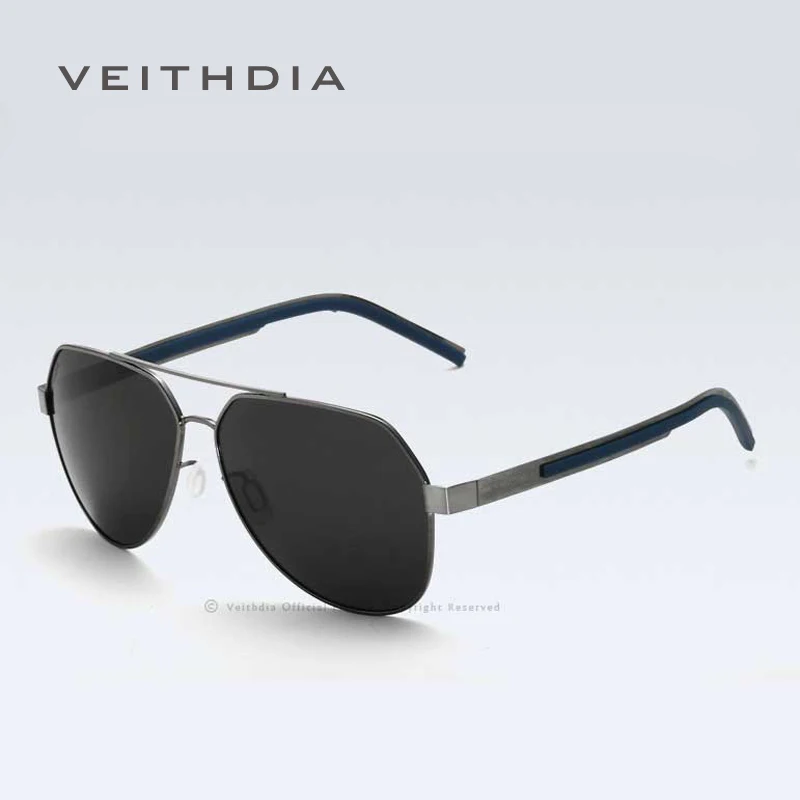 Поляризационные солнцезащитные очки VEITHDIA UV400, мужские брендовые дизайнерские винтажные женские солнцезащитные очки gafas oculos de sol masculino 3556