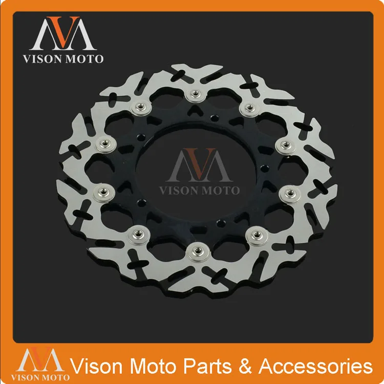 Передний плавающий тормозной диск ротор для Yamaha YZF R6 05-14 R1 07-14 FZ8 10-13 FAZER 8 XTZ1200 SUPER TENERE