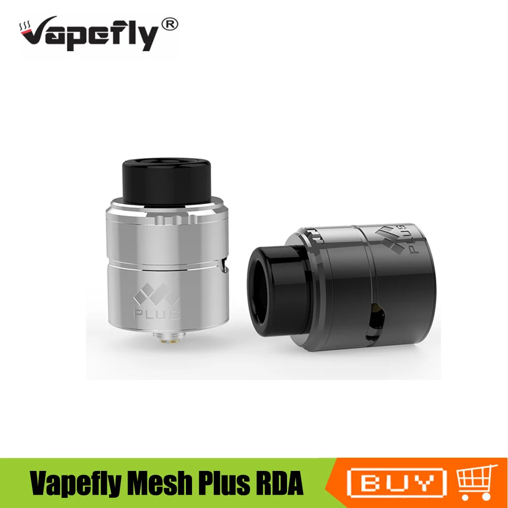 Оригинальный бак Vapefly Mesh Plus RDA 510 thread двухзажимный бачок для вейпа 25 мм электронная