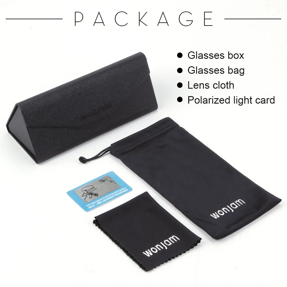 Поляризованные солнцезащитные очки мужские для вождения квадратные спортивные