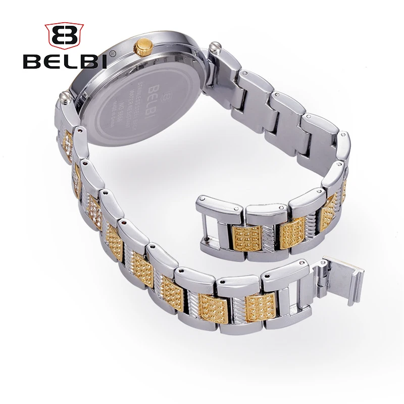 Новые Ретро Женские часы Роскошный полный алмазов Pin циферблат Для женщин