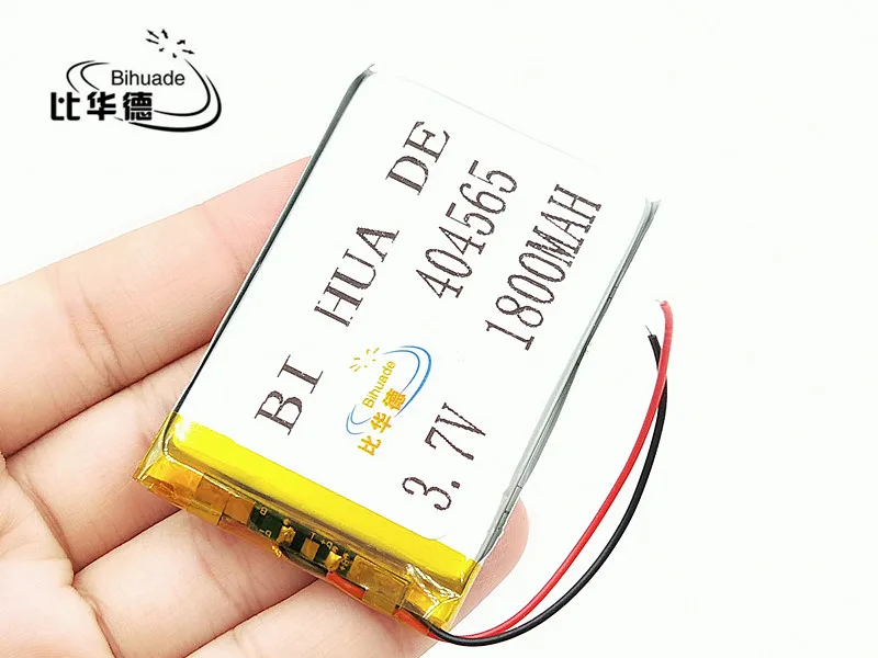 Литий ионные аккумуляторы 3 7 В 404565 1800 мАч для планшетных ПК power bank PAD Электронная