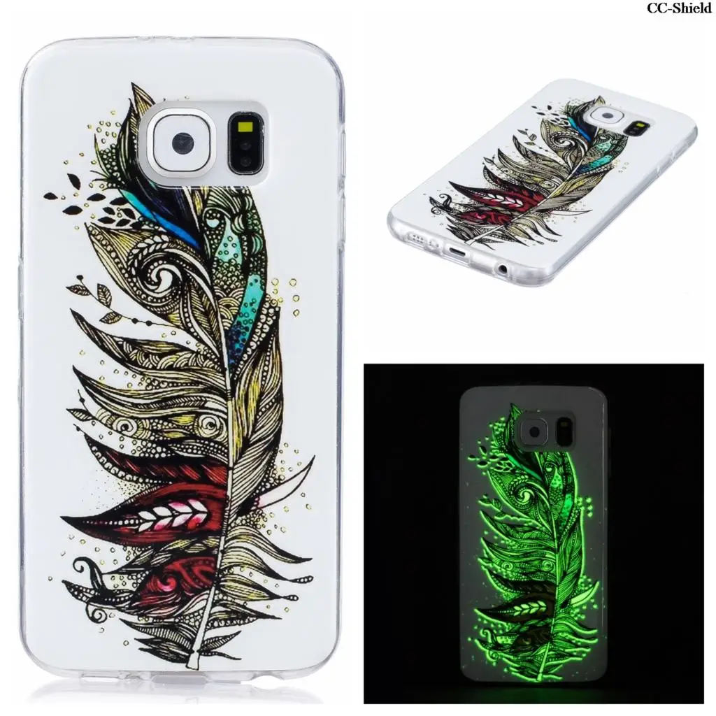 Luminous Case for Samsung Galaxy S6 S 6 SM-G920F SM-G920FD SM-G920W8 SM-G920i SM G920F G920i G920FD G920W8 TPU Soft phone case |