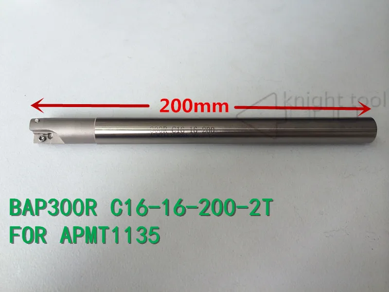 

Rectangular transverse vertical milling cutter bar BAP300R C16-16-200-2T for APMT1135