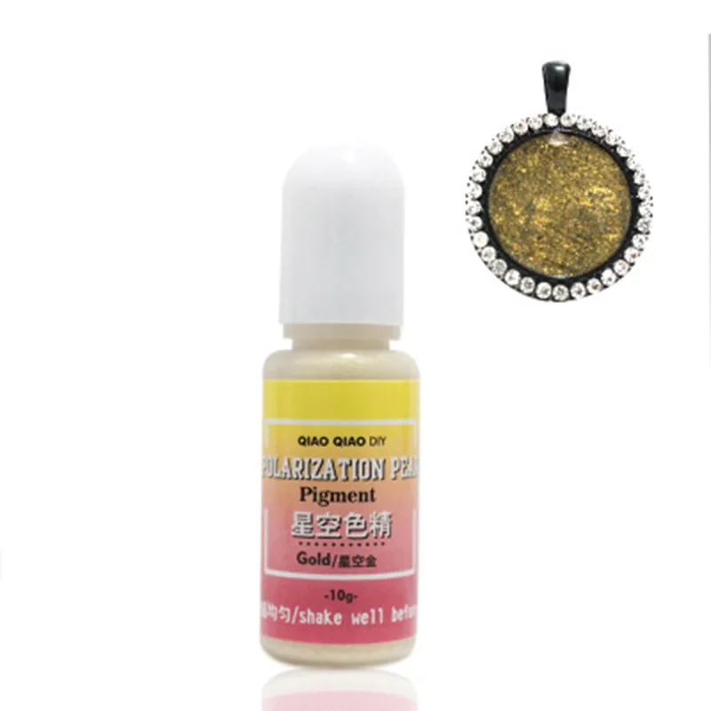 

10g Liquid Polarization Pearl Pigment Dye Resin Epoxy for DIY Jewelry Making Crafts Handmade WXV Sale