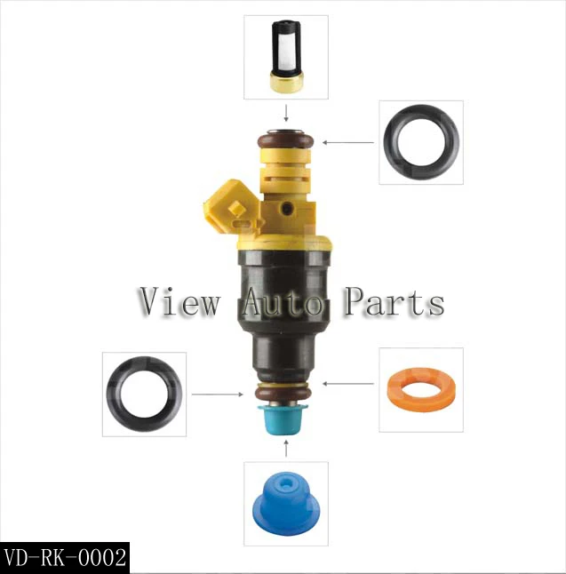10 комплектов ремонтные наборы деталей топливной форсунки для Chevrolet Pontiac Oldsmobile Buick