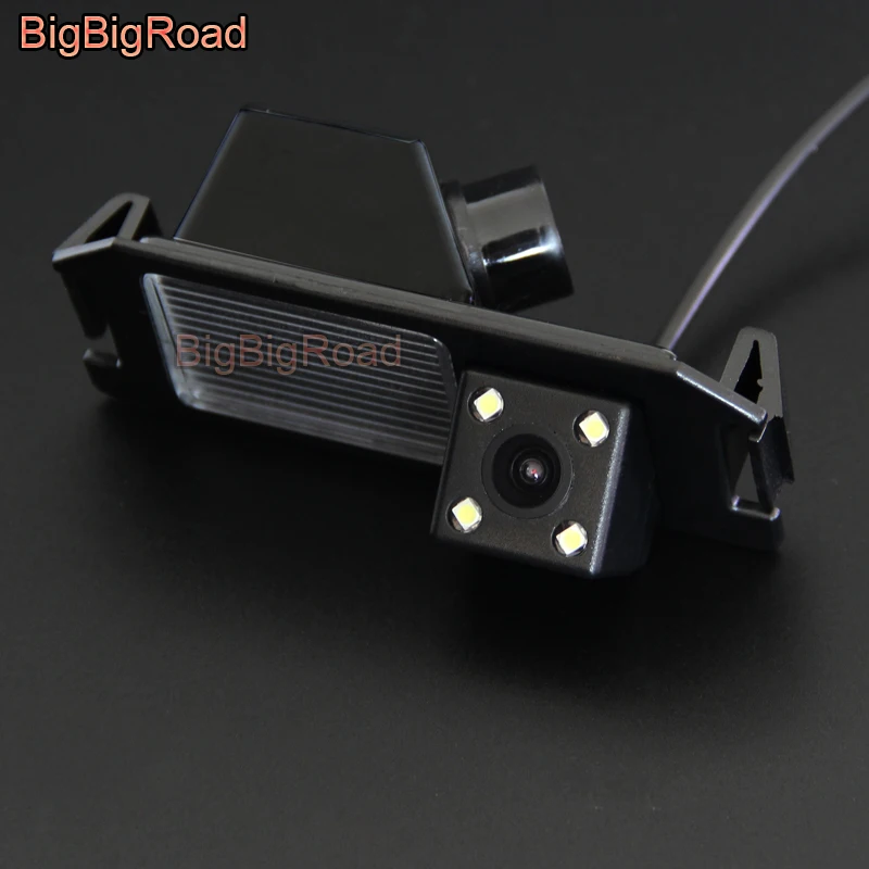 BigBigRoad Car Rear View Backup Parking Camera Waterproof For Hyundai Genesis Rohens Coupe I30 Solaris Kia Soul 2016 2017 | Автомобили и
