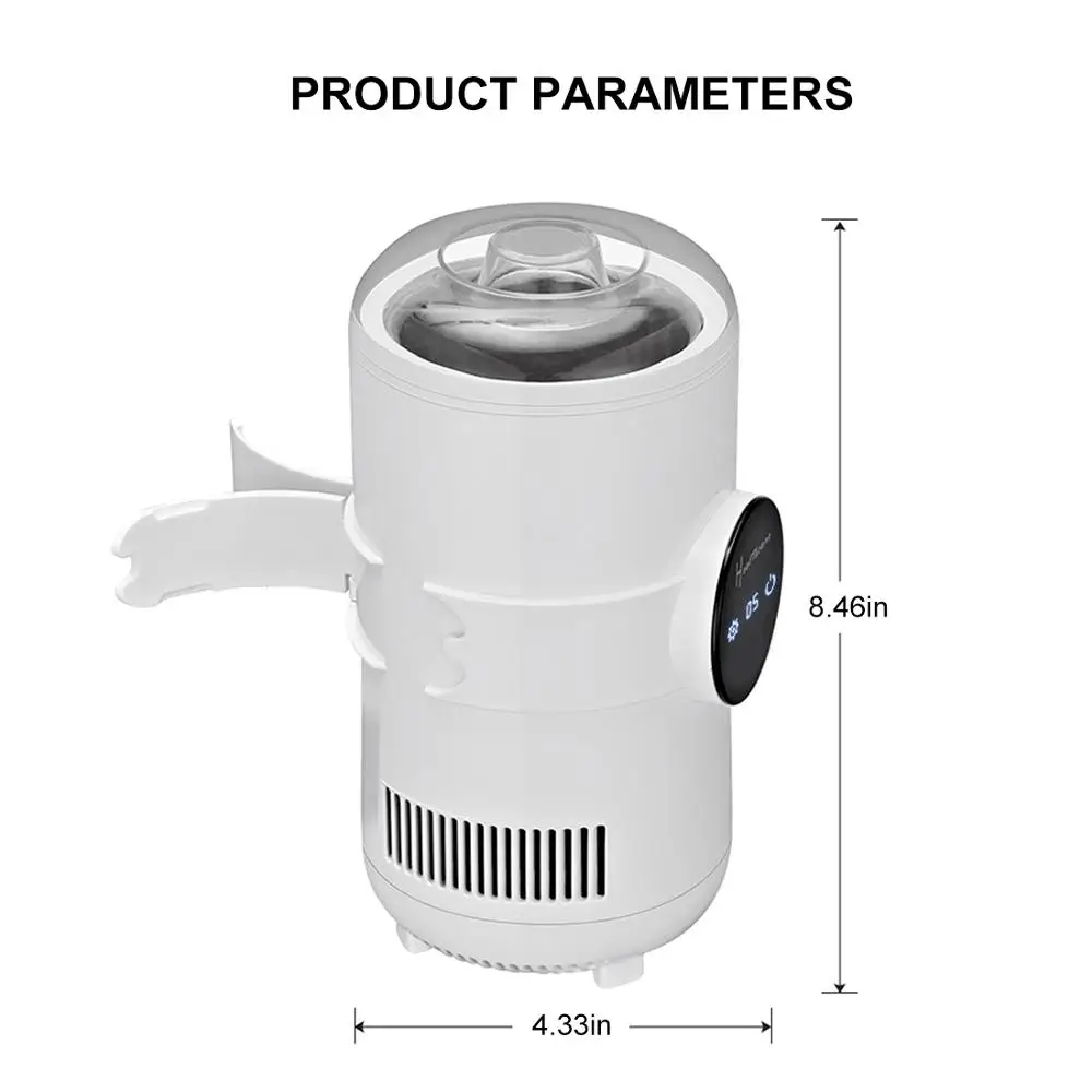 2 в 1 Смарт мгновенный охладитель теплее кружка 12 В мини электрическое отопление