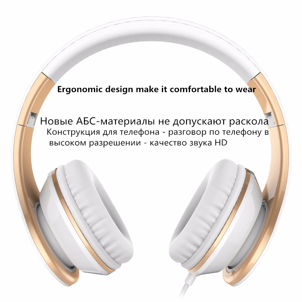 Picun I65 складной Gaming Headset бас проводной разъем для наушников 3 5 мм с HD громкости